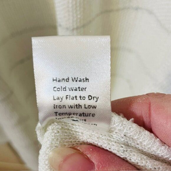 Ming Wang Plus Size Stripe Shimmer-Knit Sheath Dress Sleeveless NWT3X - Picture 11 of 13